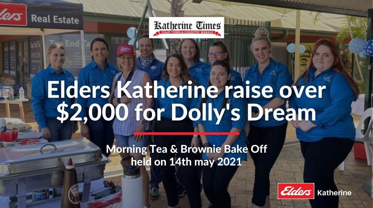 Elders Katherine raises over $2000 for Dolly’s Dream