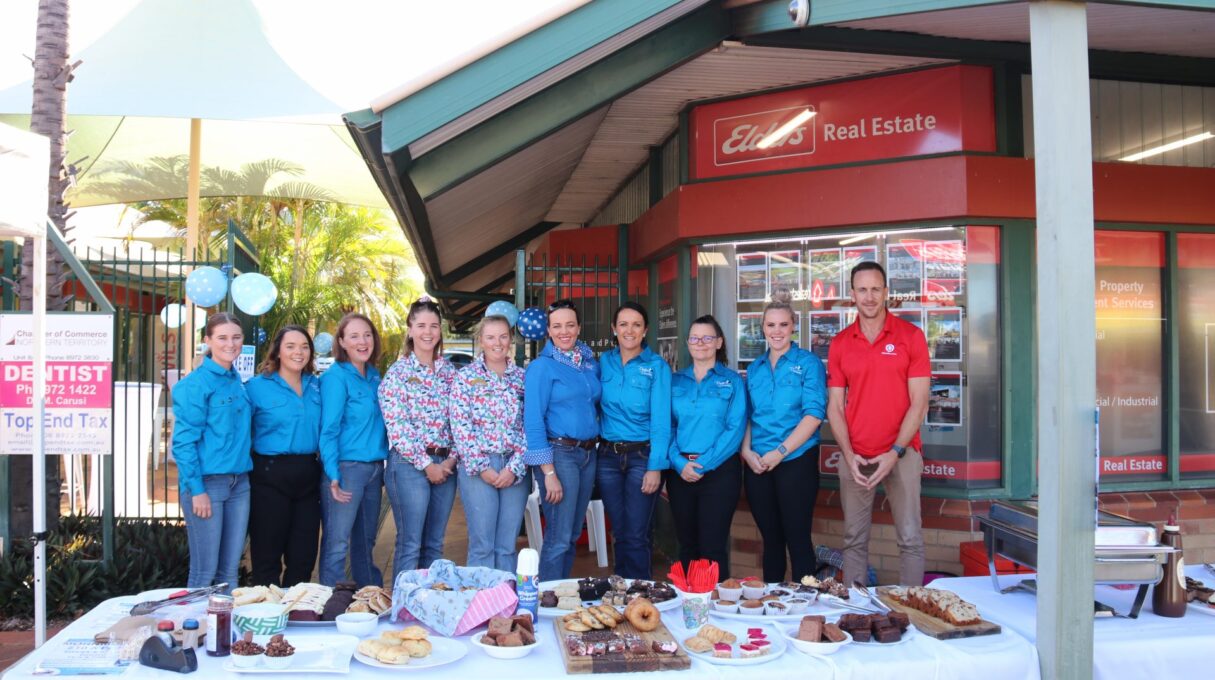 Elders Team with Kate Everett and Tim for the REA Group
