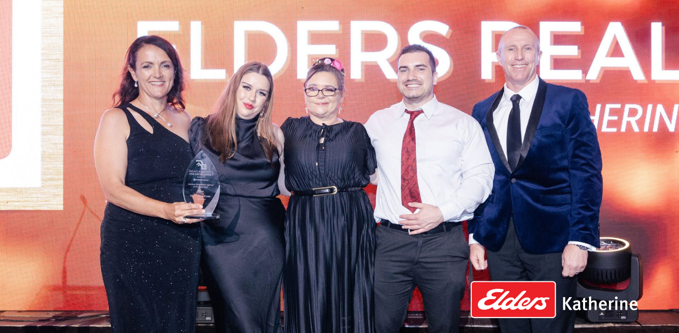 Elders Real Estate Katherine Shines at the Real Estate Institute NT Awards