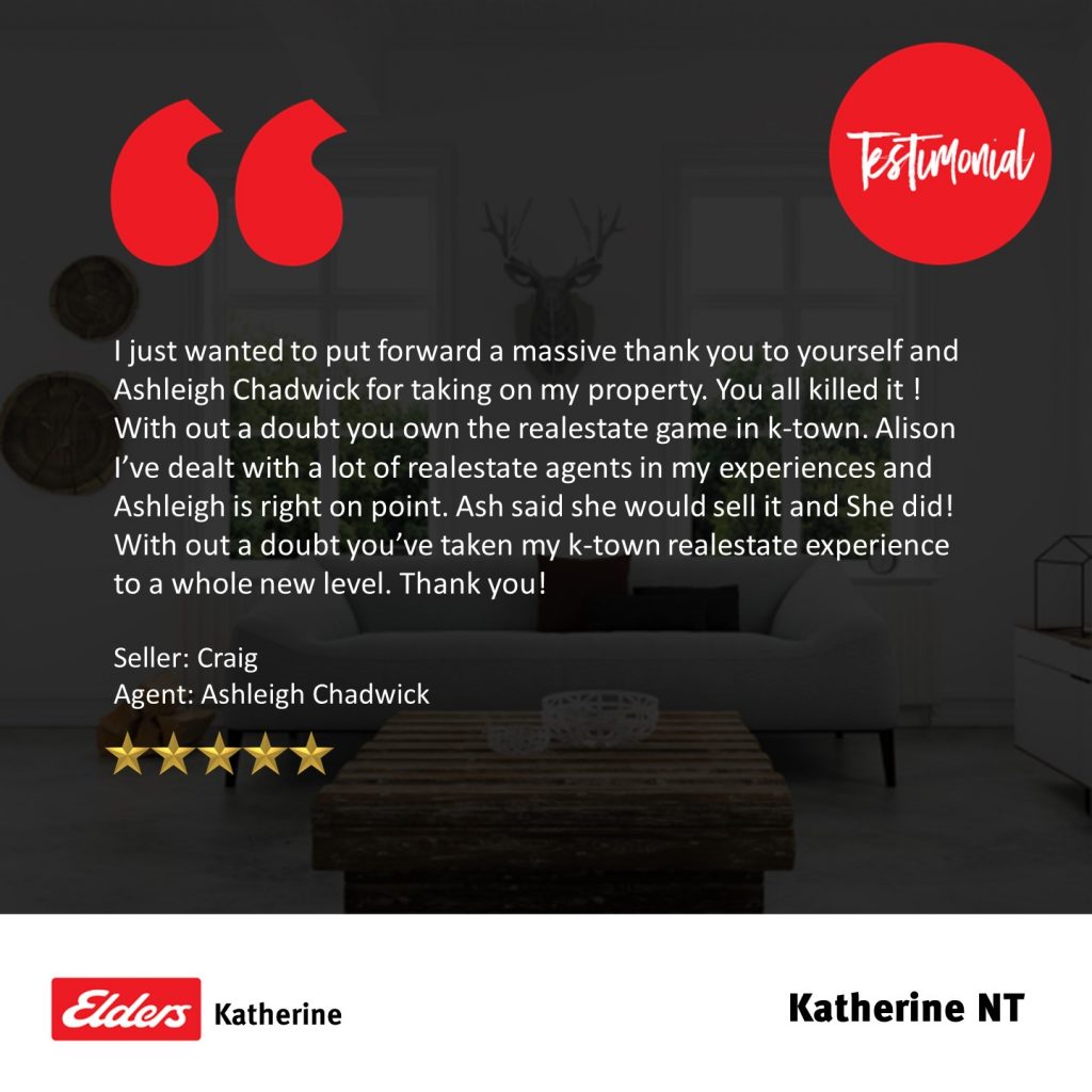Ashleigh Chadwick – Seller Testimonial property